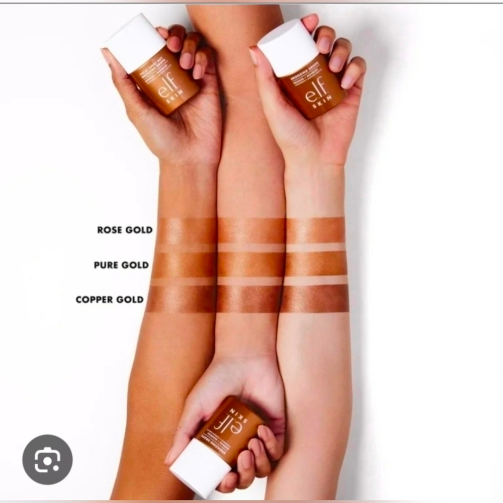 3 x Elf Skin Bronzing Drops In Copper Gold 1fl Oz BNIB - Picture 5 of 8
